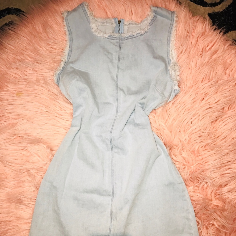 Light denim dress